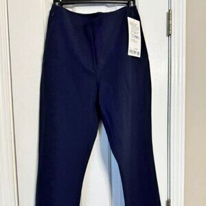 Lululemon Smooth Fit Pull-On High-Rise Cropped Pants - Navy, Size 10
